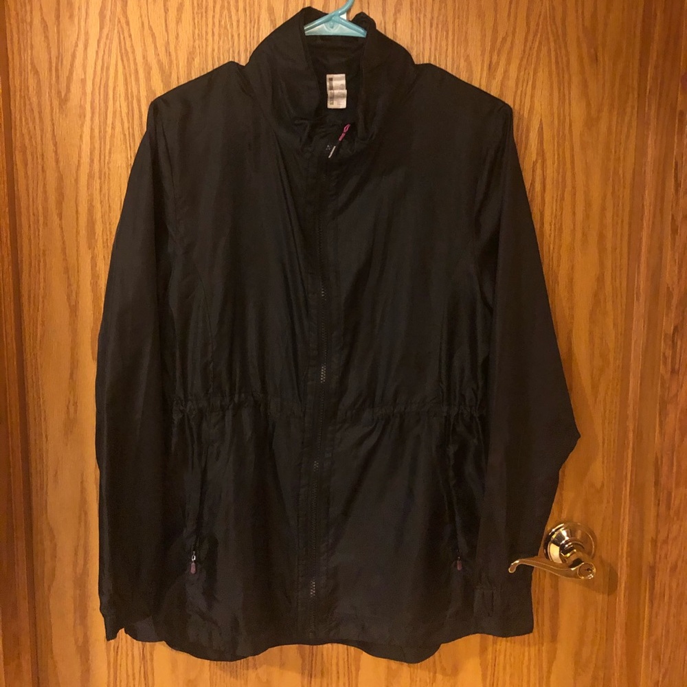 Black Winderbreaker Jacket
